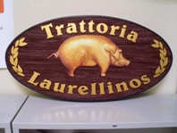 Sand Blasted Sign