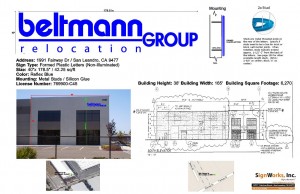 Site Surveys for Signage in Hayward CA