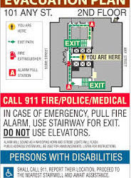 San Francisco, CA – 20th Floor, 75 Hawthorne Evacuation and Exit Signs Complete