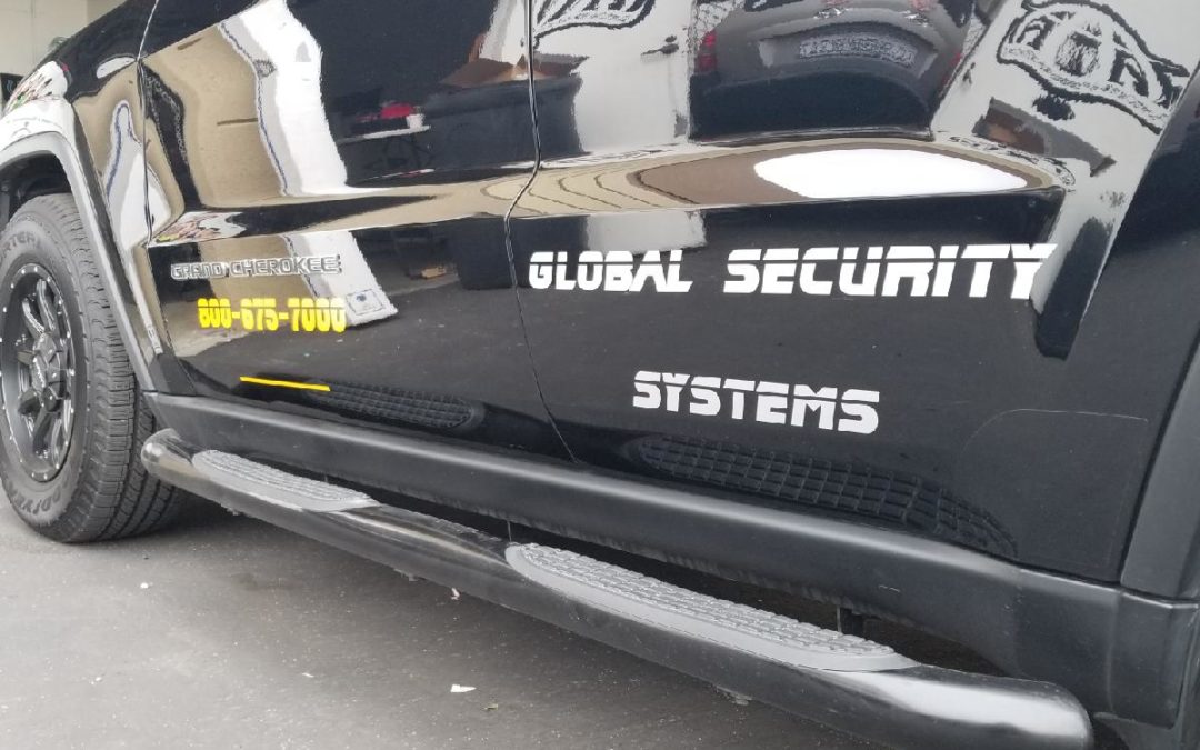 Moraga, CA – Global Security Systems Vehicle Decals