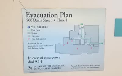 San Leandro, CA – Fire Safety & Evacuation Maps at Creekside