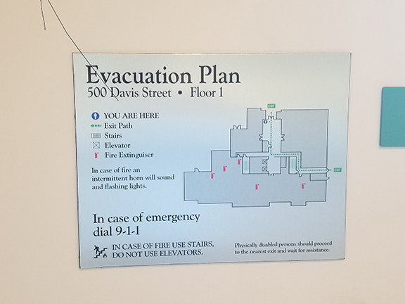 San Leandro, CA – Fire Safety & Evacuation Maps at Creekside