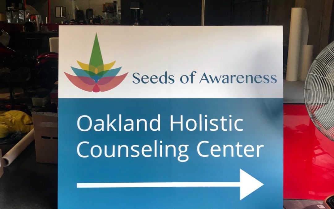 Oakland, CA – Non-Profit Gets New Exterior Building Signs!