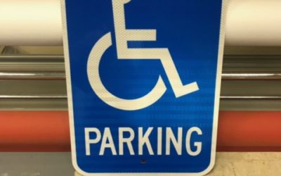 Oakland, CA – Coliseum Transit Village Accessible Parking Signs