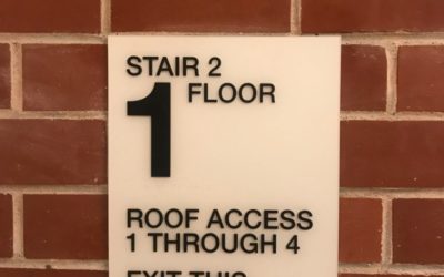 Oakland, CA – Rossi Building Fire Safety Signs and Evacuation Maps Complete and Installed