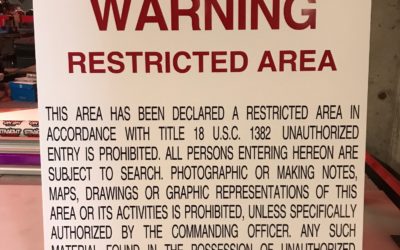 Alameda, CA – New Warning Signs for U.S. Coast Guard