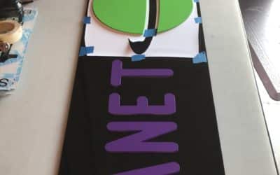 Hayward, CA – Planet Playhouse Dimensional Sign Ready For Installation