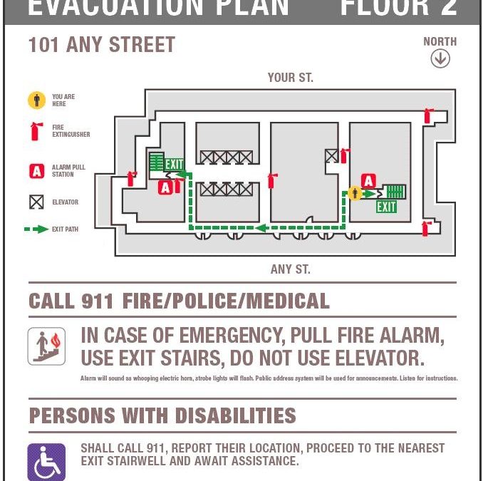 San Francisco, CA – Evacuation Maps for 160 Room Downtown Hotel Is Back On Track!