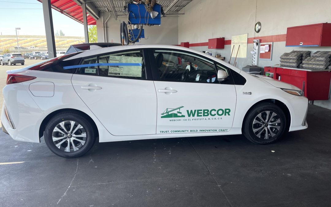 Milpitas, CA – Vehicle Graphics/Decal Installation For Webcor