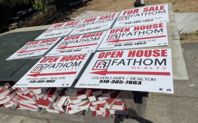 San Leandro, CA – Joining a New Firm Means Local Realtor Will Need New Real Estate Signs!