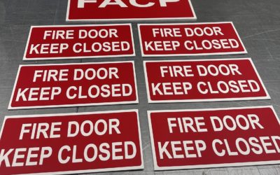 Oakland, CA – Local Property Owner Needs Fire Safety Signs In A Hurry!