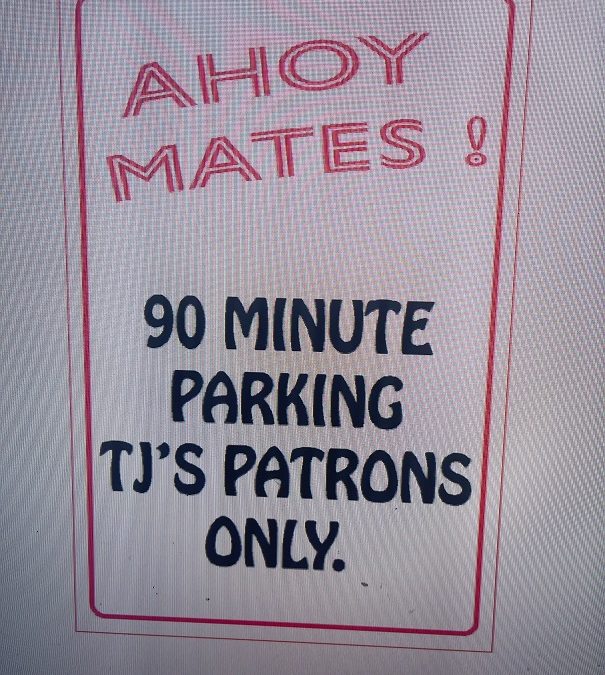 Hayward, CA – Custom Parking Signs for Trader Joe’s Chicago Store.