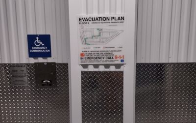 Alameda, CA – Evacuation Maps Installed for Arco Murray in Alameda