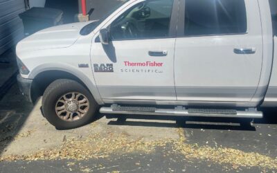 Hayward, CA – Vehicle Graphics/Decals and DOT Numbers for Local Thermo Fisher Branch