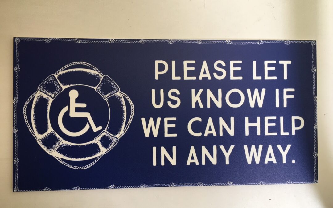 Benicia CA – SignWorks Empowers Accessibility: Fulfilling West Coast Fixtures’ ADA Signage Needs