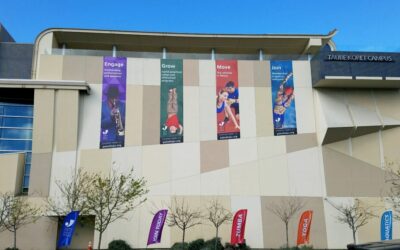 Oakland, CA – Mesh Banners Can Provide Advantages in Stormy Weather!