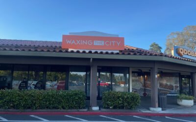 Walnut Creek, CA – SignWorks Installs New Sign Face for Waxing The City