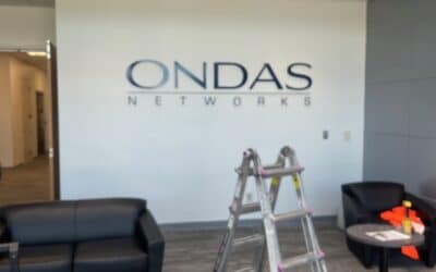 Sunnyvale, CA – Welcome to ONDAS Networks: New Signage and a New Home!