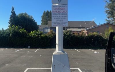 Hayward CA – Jack James Towing Company’s Parking Restriction Signs