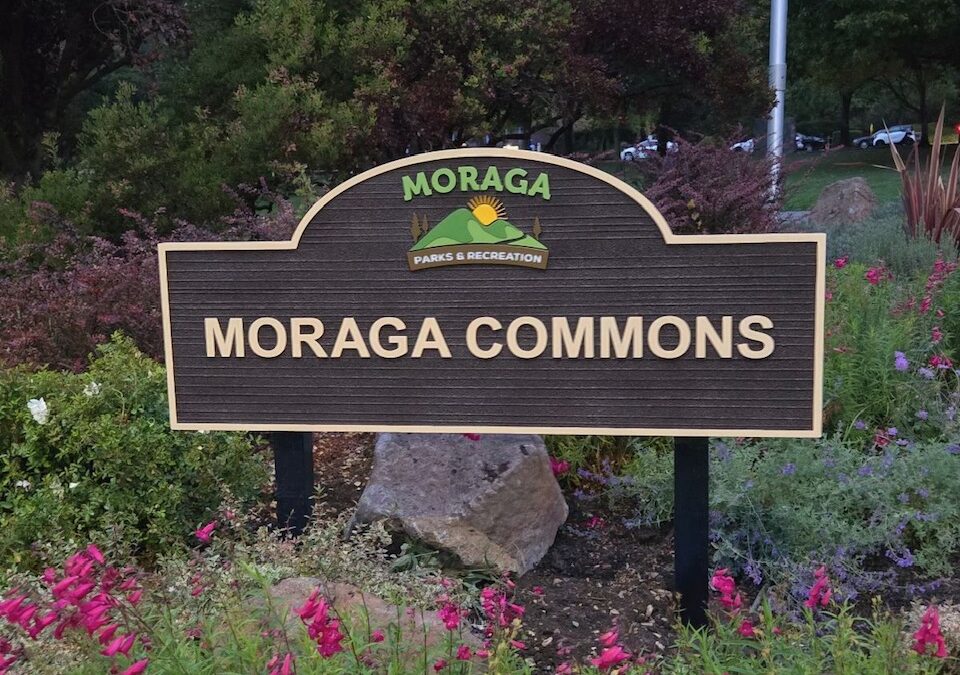 Moraga, CA – SignWorks Creates Long-Lasting Sandblasted Signs for the Town of Moraga