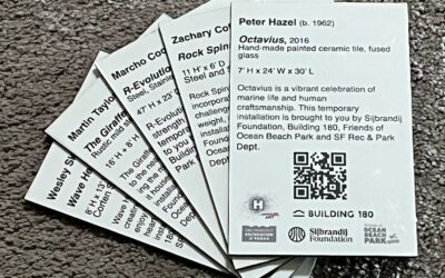 San Francisco, CA – Creating Art Identification Signage for Building 180 in San Francisco