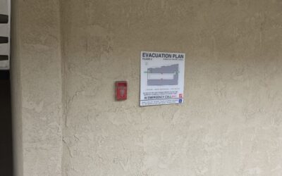 Oakland, CA – SignWorks Completes Evacuation Maps for 10 Moss Ave.